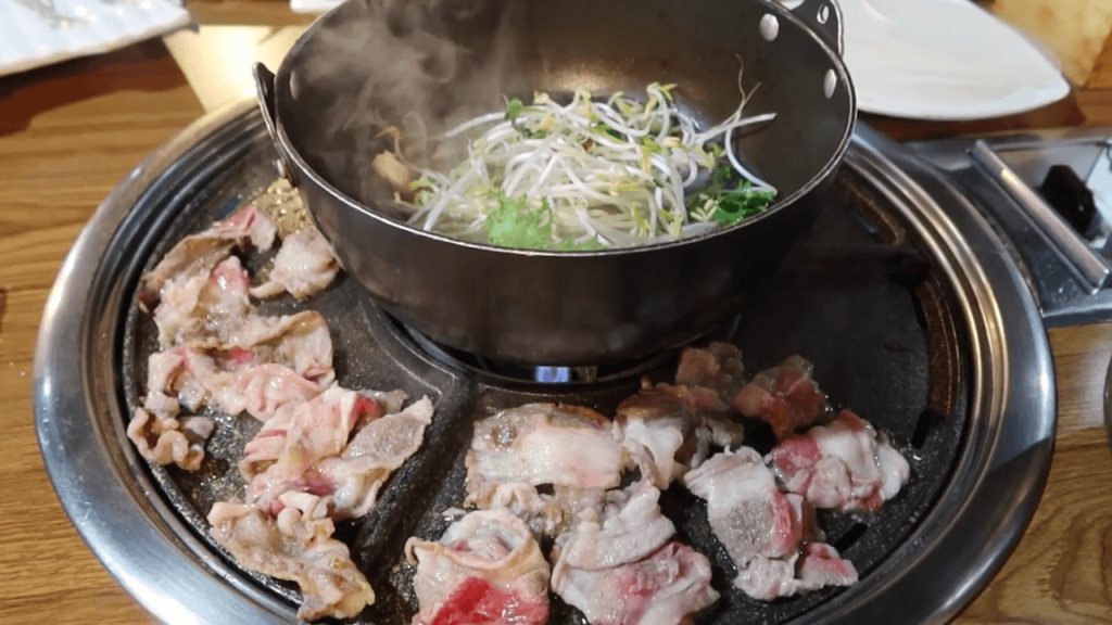 AYCE Korean Hot Pot & Korean BBQ Aaron & Claire