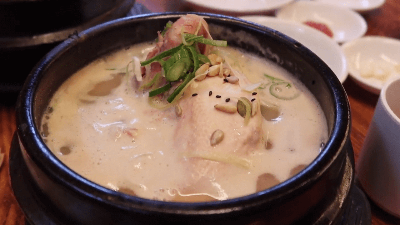 The Best Ginseng Chicken Soup, Seoul, Korea Aaron and Claire
