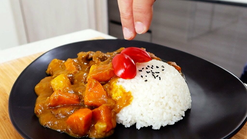 Korean Curry Rice Aaron and Claire