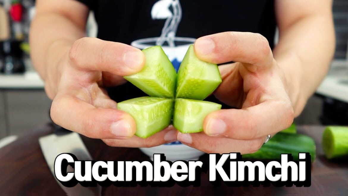 Cucumber Kimchi Recipe Aaron and Claire