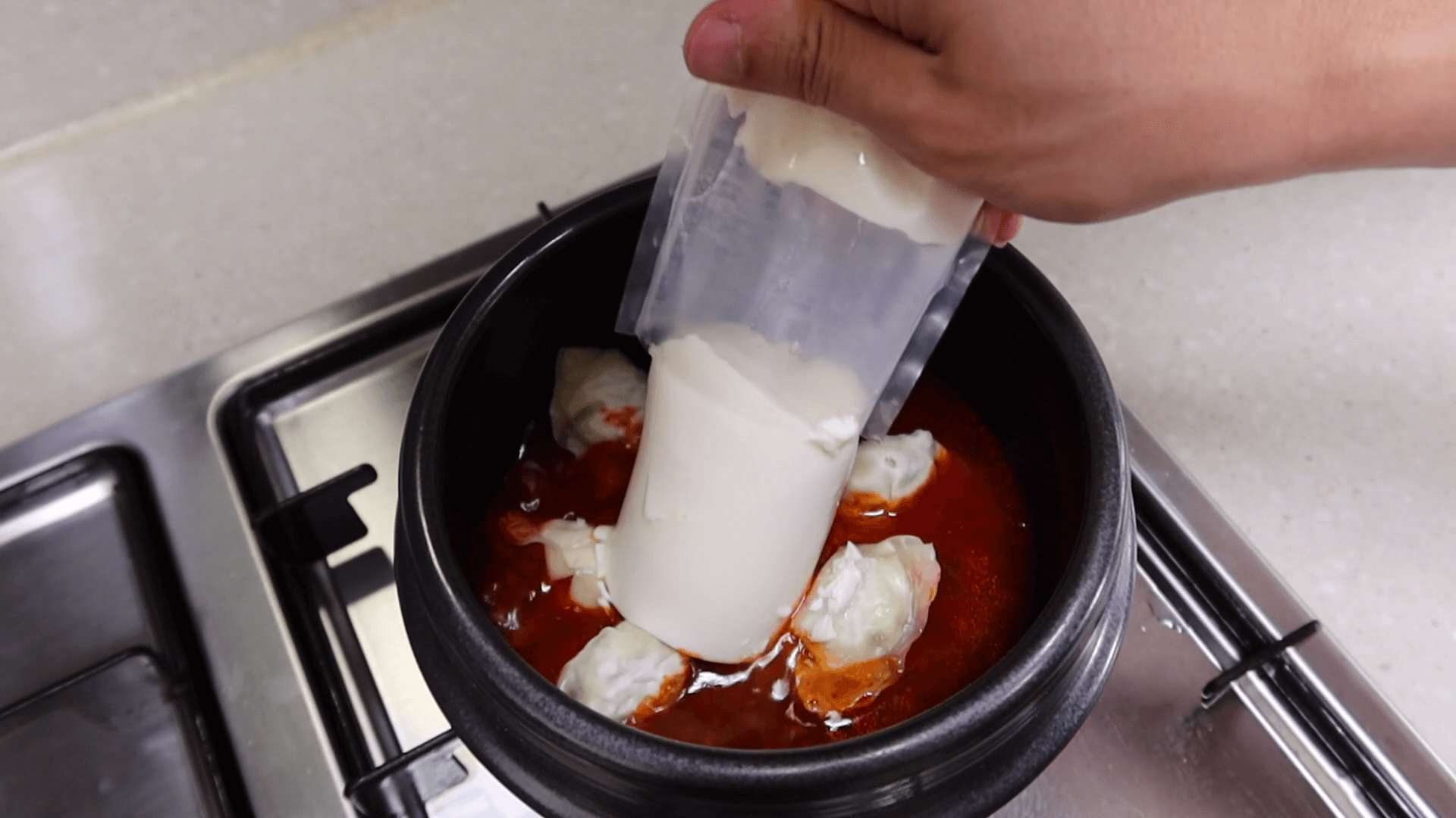 5Minute Sundubu Jjigae Recipe Aaron and Claire