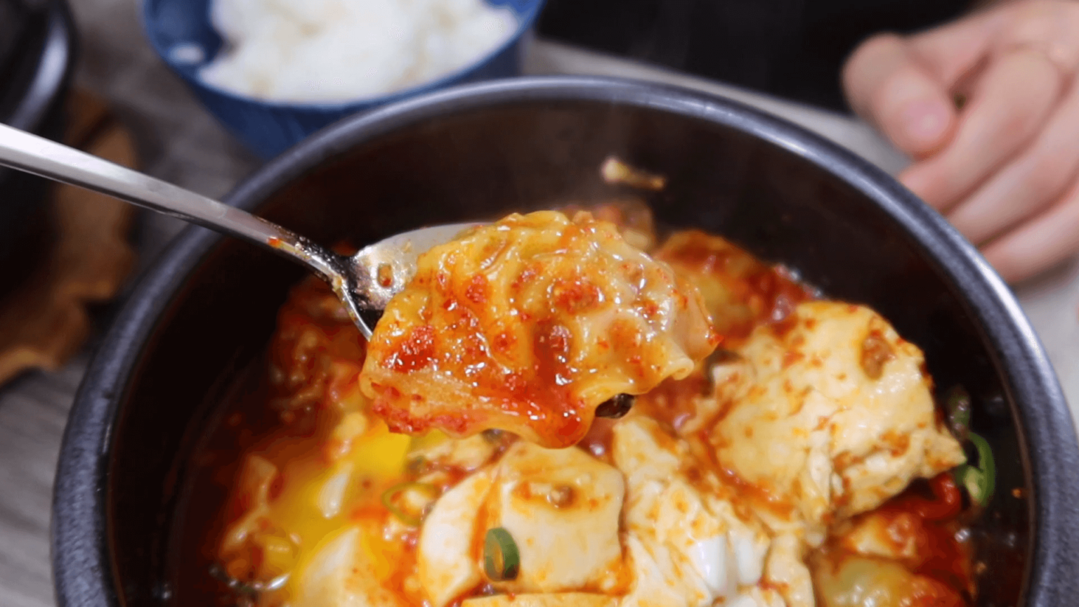 5Minute Sundubu Jjigae Recipe Aaron and Claire