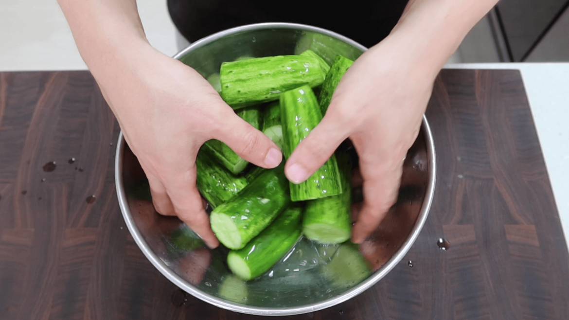 Cucumber Kimchi Recipe Aaron and Claire