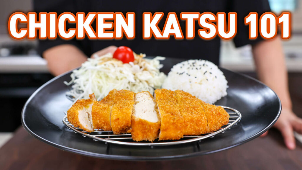 Chicken Katsu on a plate