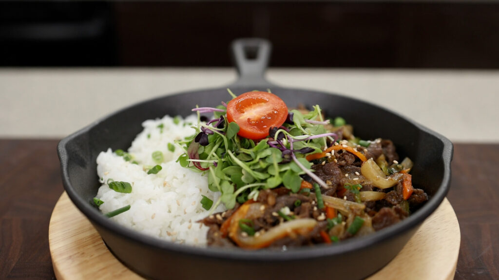 Korean Beef Bulgogi Rice Bowl