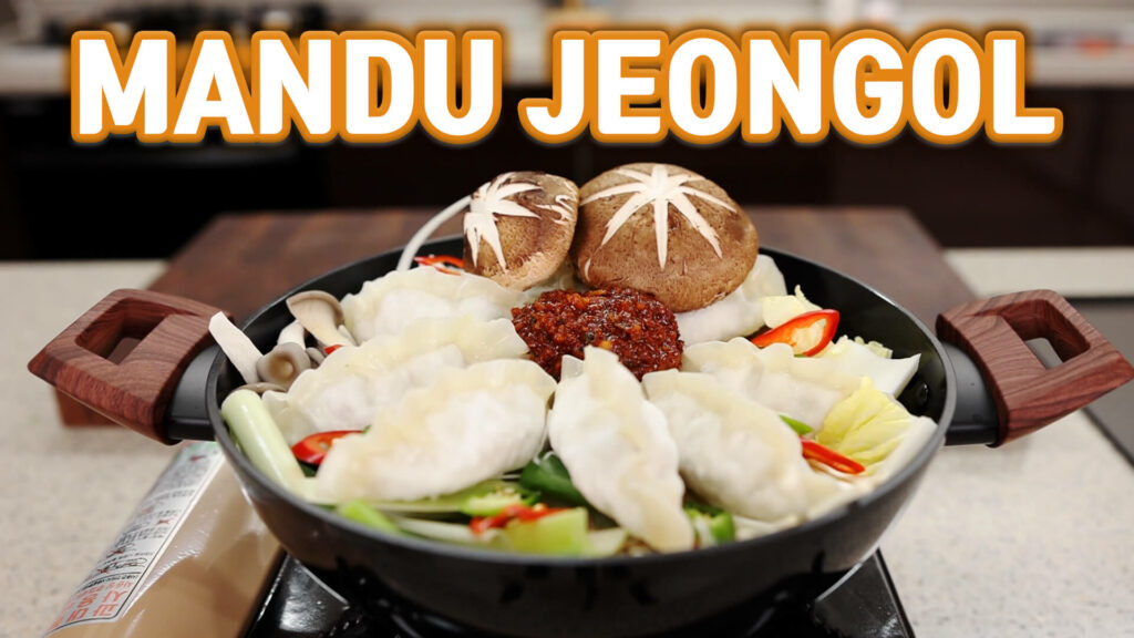 Dumpling Hot Pot Over A Stove