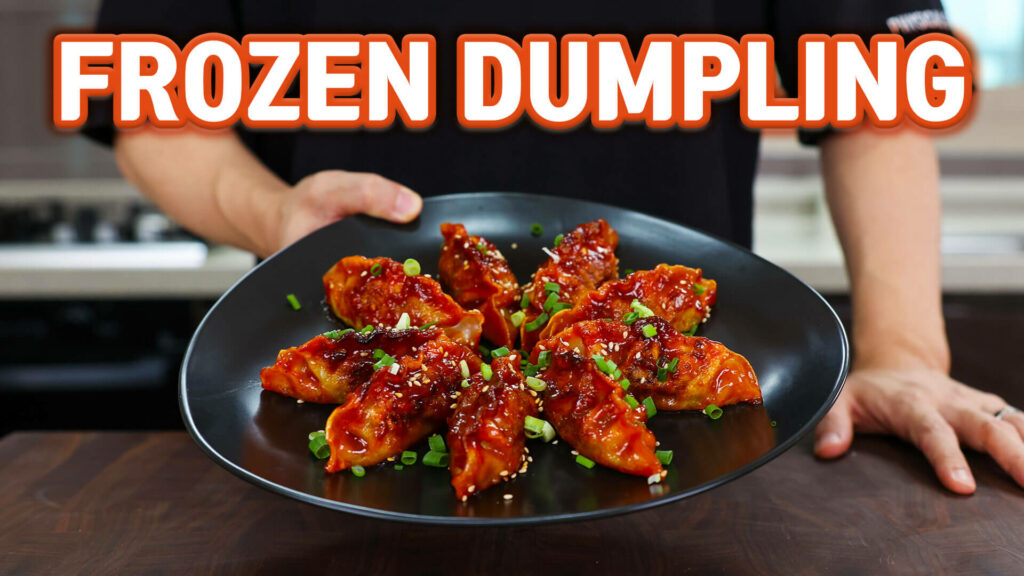 4 Ways to Enjoy Frozen Dumplings Fried Dumplings Covered In A Sauce