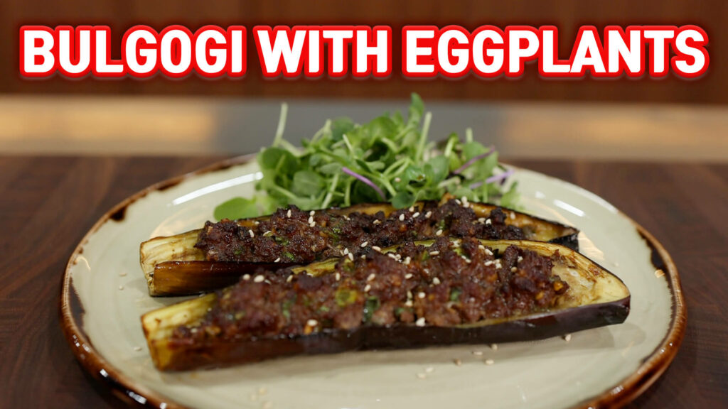 Bulgogi with Eggplants (Air Fryer Recipe) Bulgogi with Eggplants