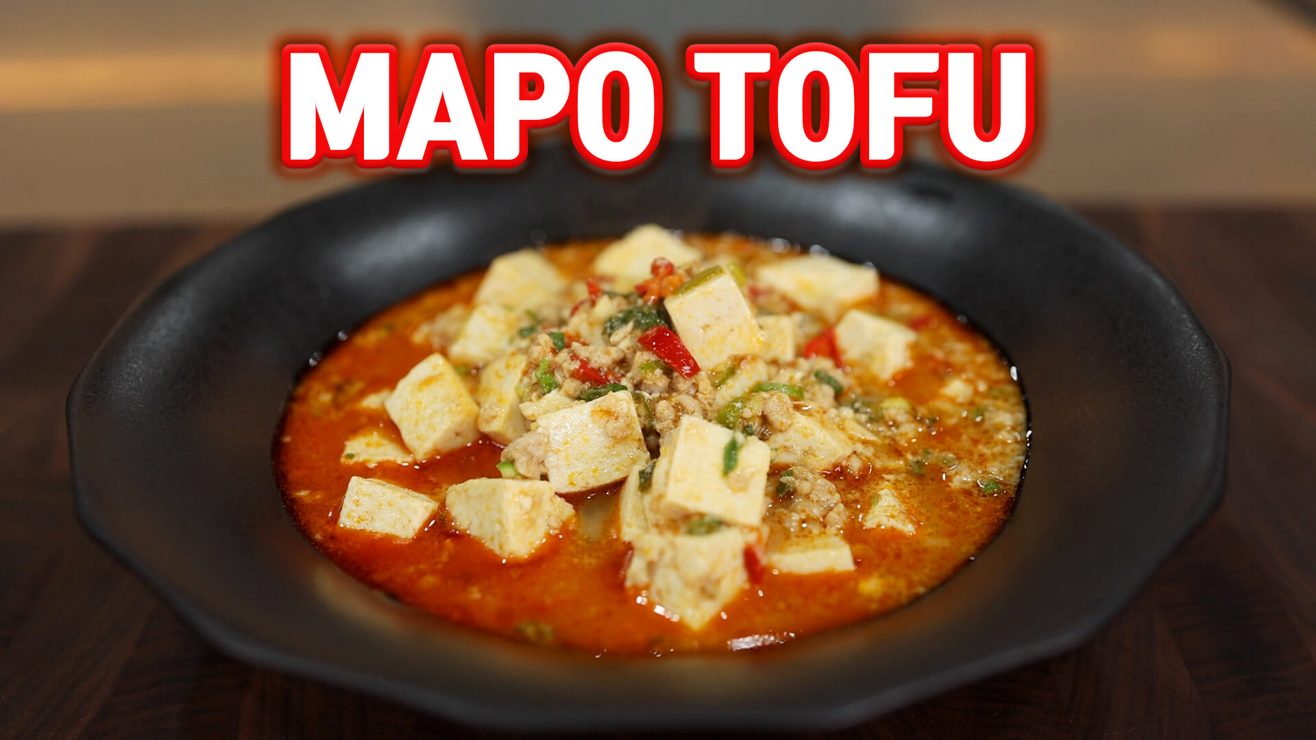 Air Fryer Mapo Tofu