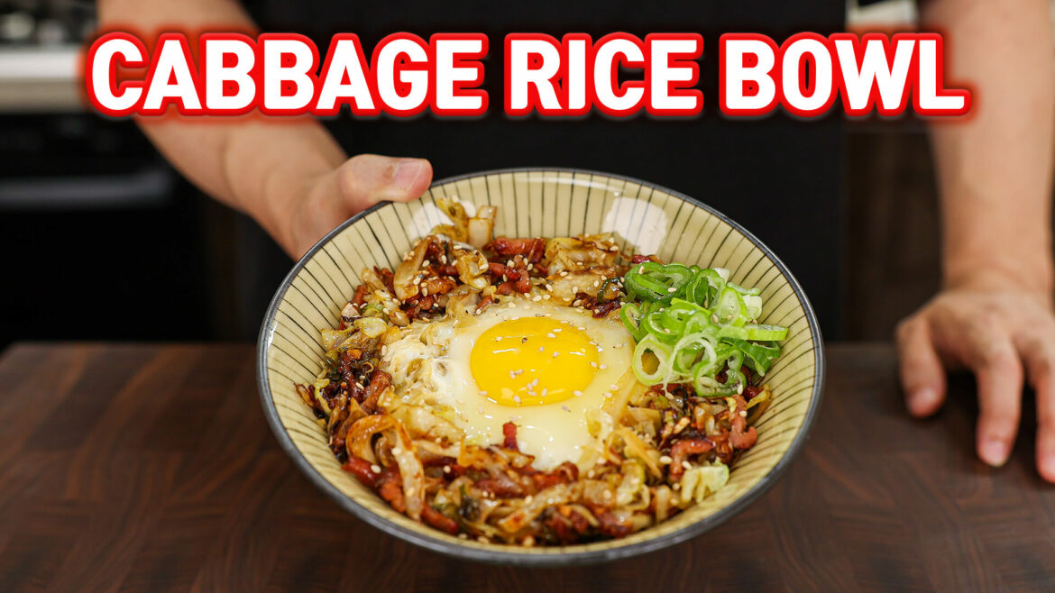 Cabbage Rice Bowl Aaron and Claire