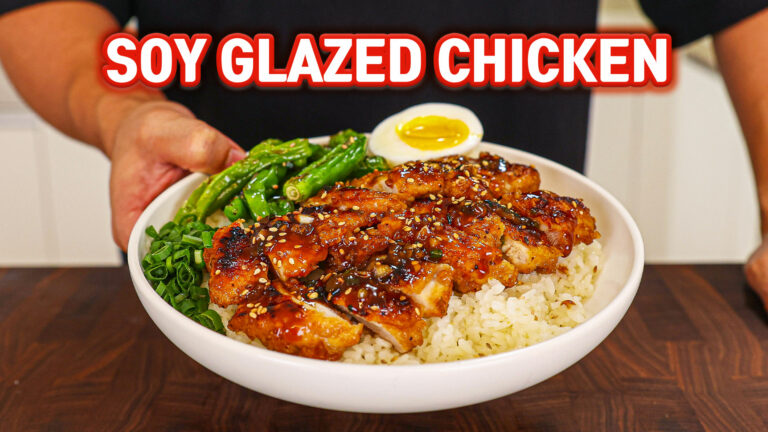 Soy Glazed Chicken Soy Glazed Chicken Over Rice
