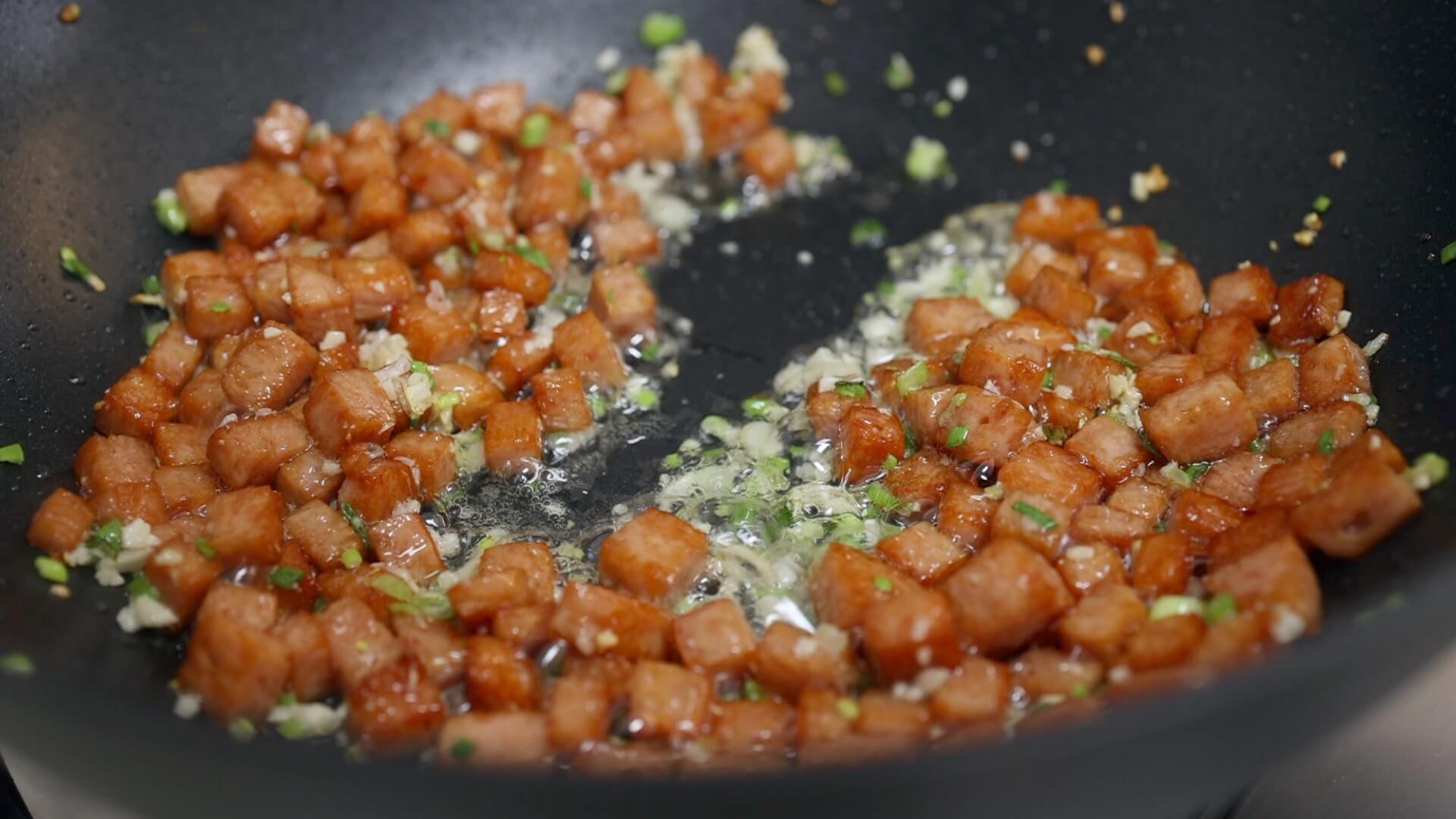 Spam Fried Rice Aaron and Claire