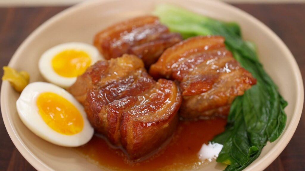 Buta no kakuni (Japanese braised pork belly)

