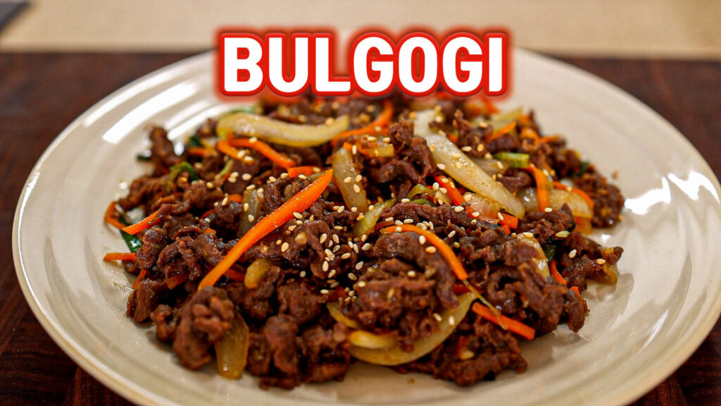 Bulgogi (Korean BBQ beef)