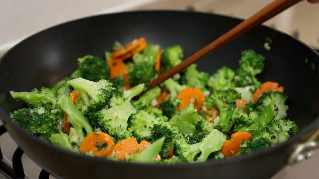 Stir fry vegetables
