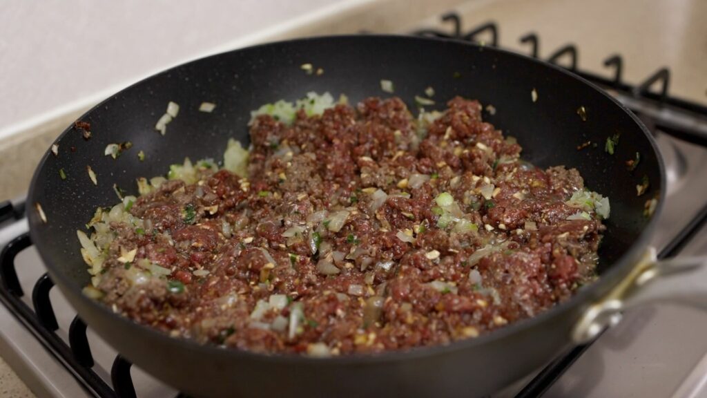 Make ground beef bulgogi
