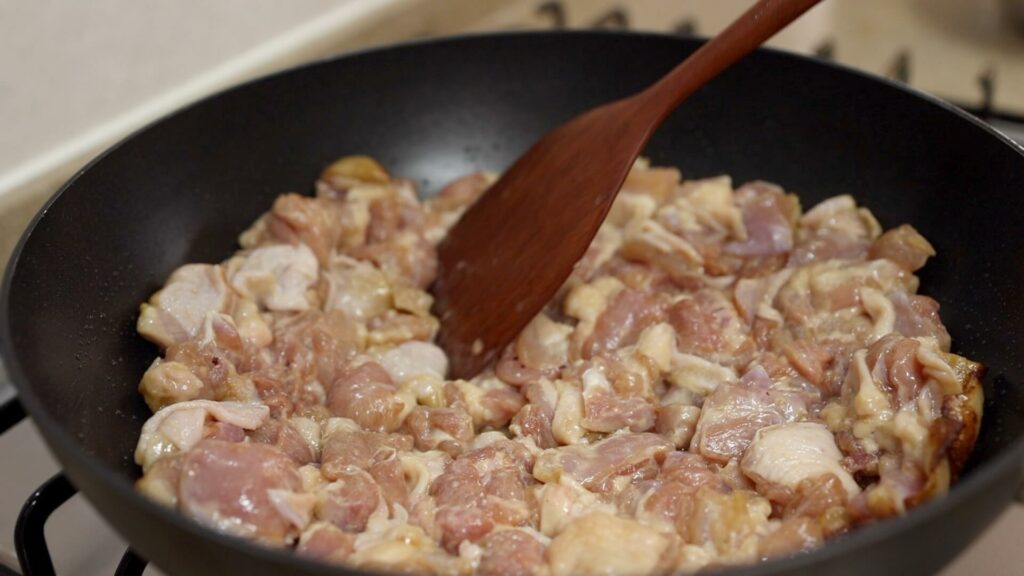 Sear the chicken
