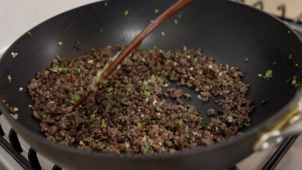 Cook the ground beef