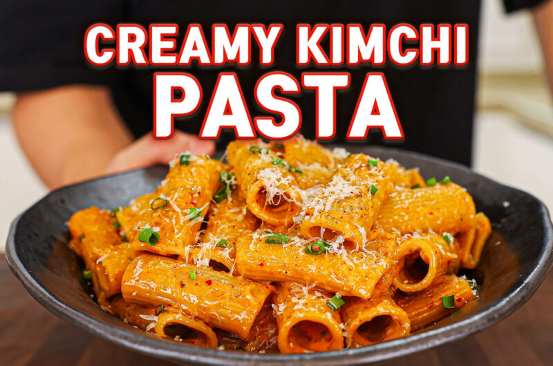 Creamy Kimchi Pasta