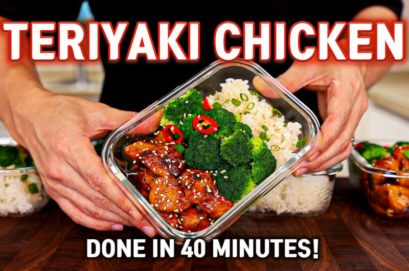 Teriyaki Chicken (Meal Prep Recipe)