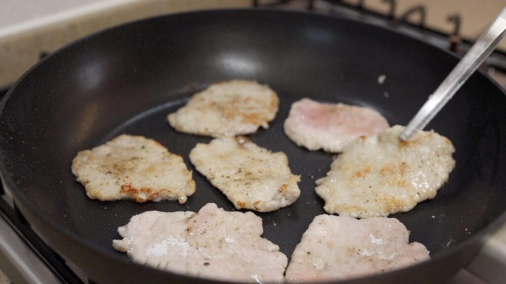 Cook Pork in a Pan