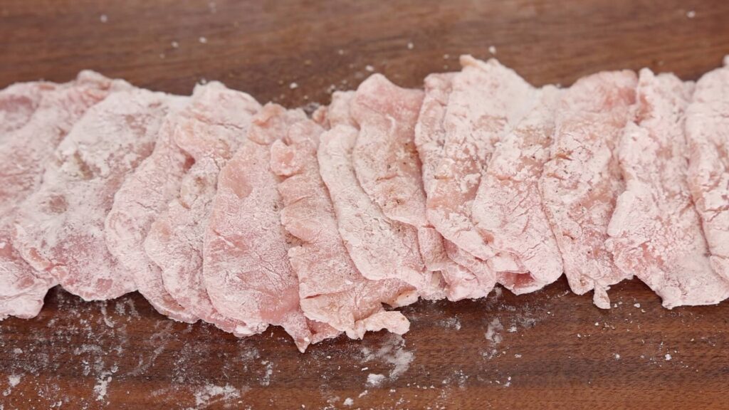 Dust Pork for Japanese Ginger Pork