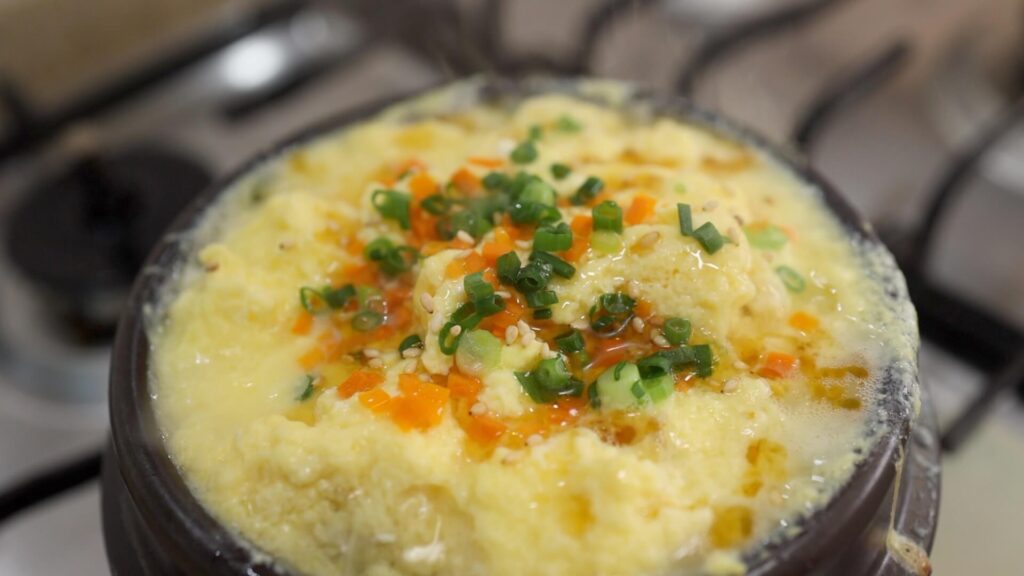 Korean Steamed Eggs (Gyeran Jjim)