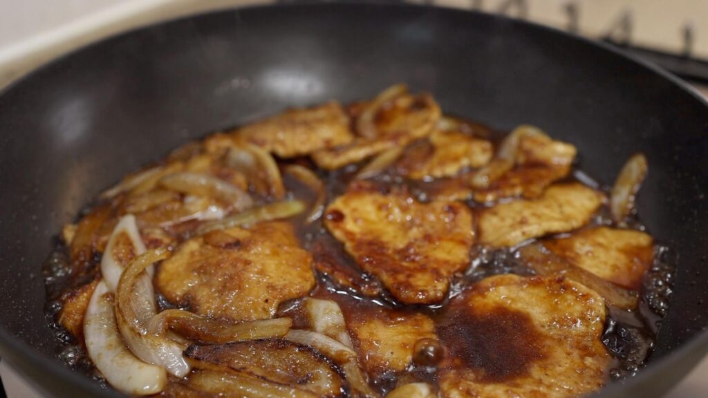 Japanese Ginger Pork (shogayaki)