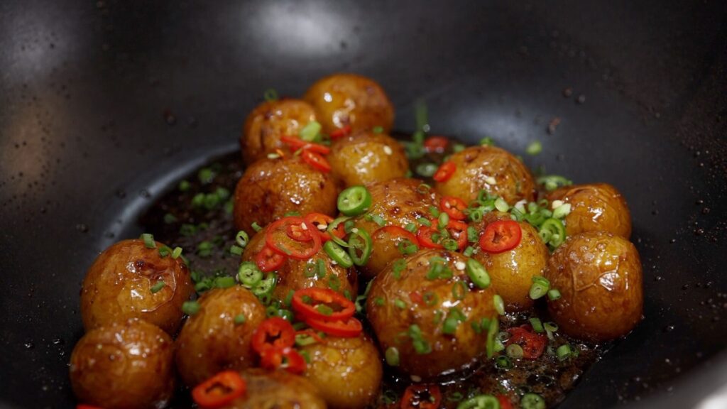 Korean Braised Potatoes (Gamja Jorim)