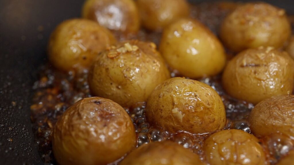 Simmering Potatoes