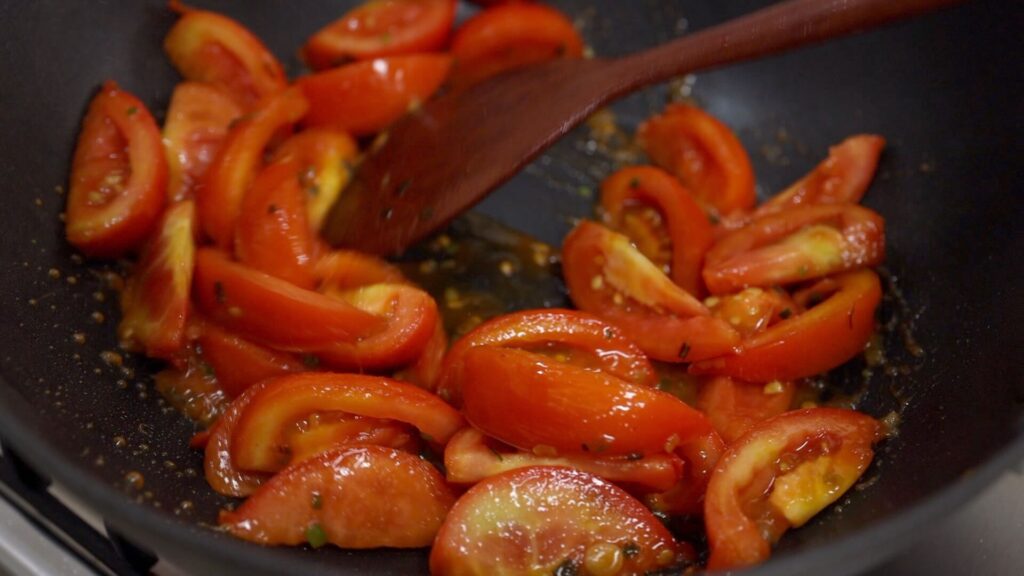 Stir-Fry Tomatoes