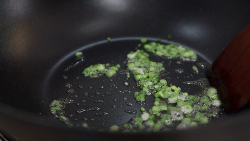 Saute Green Onions