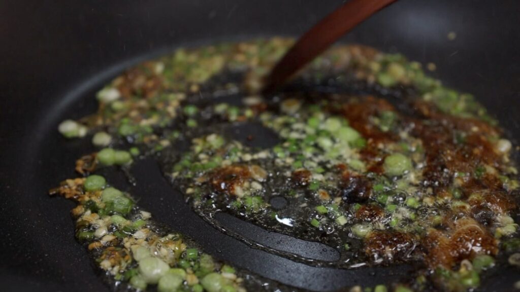 Sauteing Aromatic Vegetables