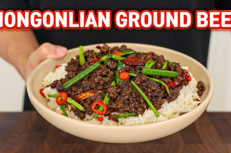 Mongolian Ground Beef
