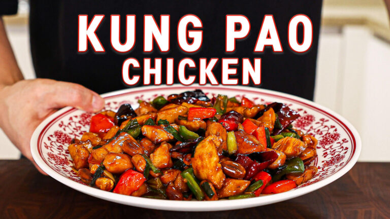 Kung Pao Chicken Kung Pao Chicken on a Plate
