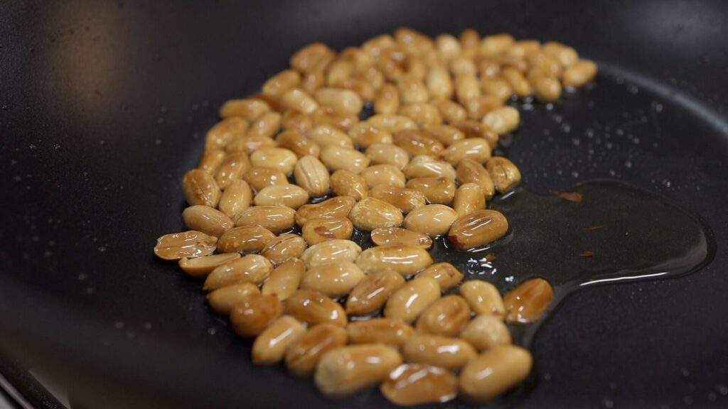 Roasting Peanuts