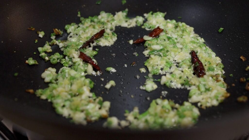 Sauteing Aromatic Vegetables