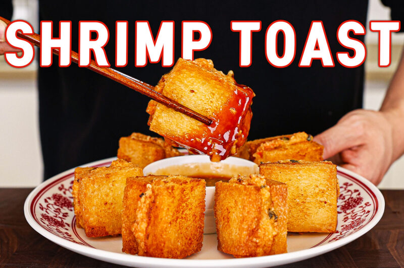 Chinese Shrimp Toast(Makes: 8)