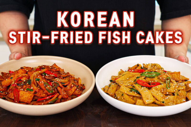 Korean Stir-Fried Fish Cakes     (Eomuk Bokkeum)