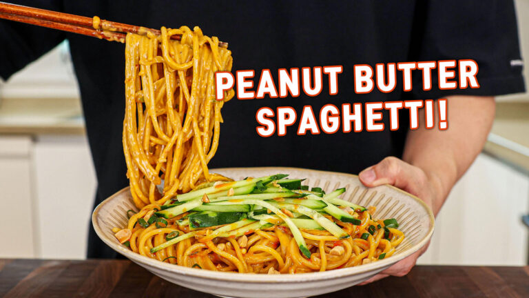 Creamy Tantan Spaghetti Peanut Butter Spaghetti