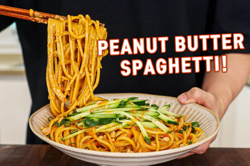 Creamy Tantan Spaghetti