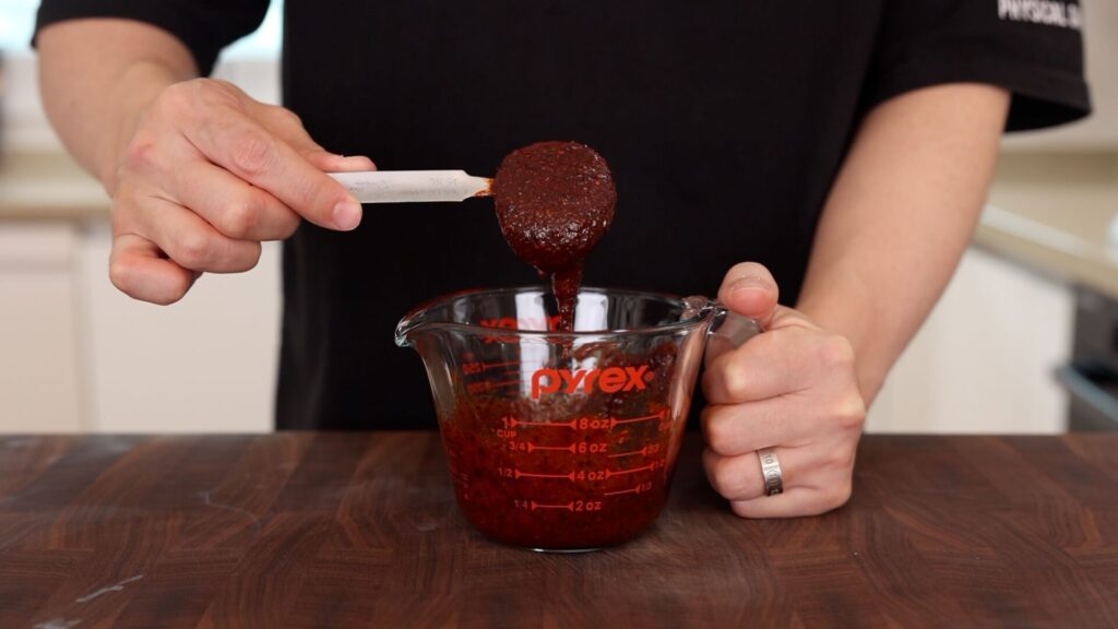 Seasoning Paste for Spicy Gochujang Eggs