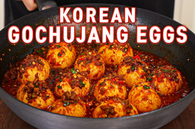 Spicy Gochujang Eggs