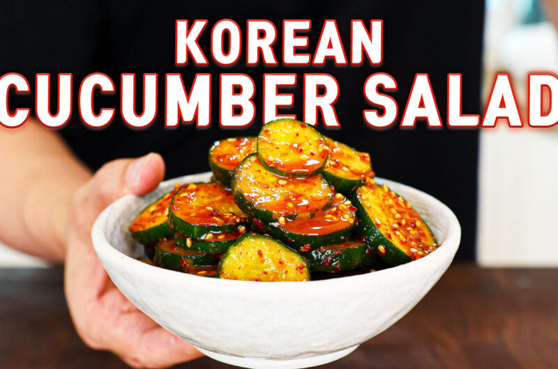 Korean Cucumber Salad (Oi Muchim)