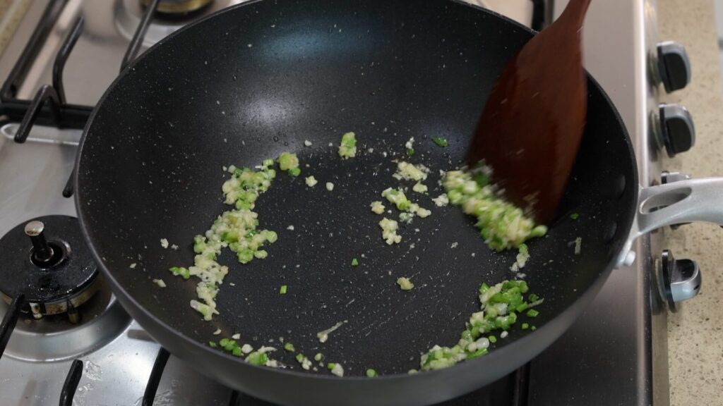 Saute Aromatic Vegetables