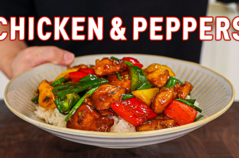 Chicken and Bell Pepper Stir Fry