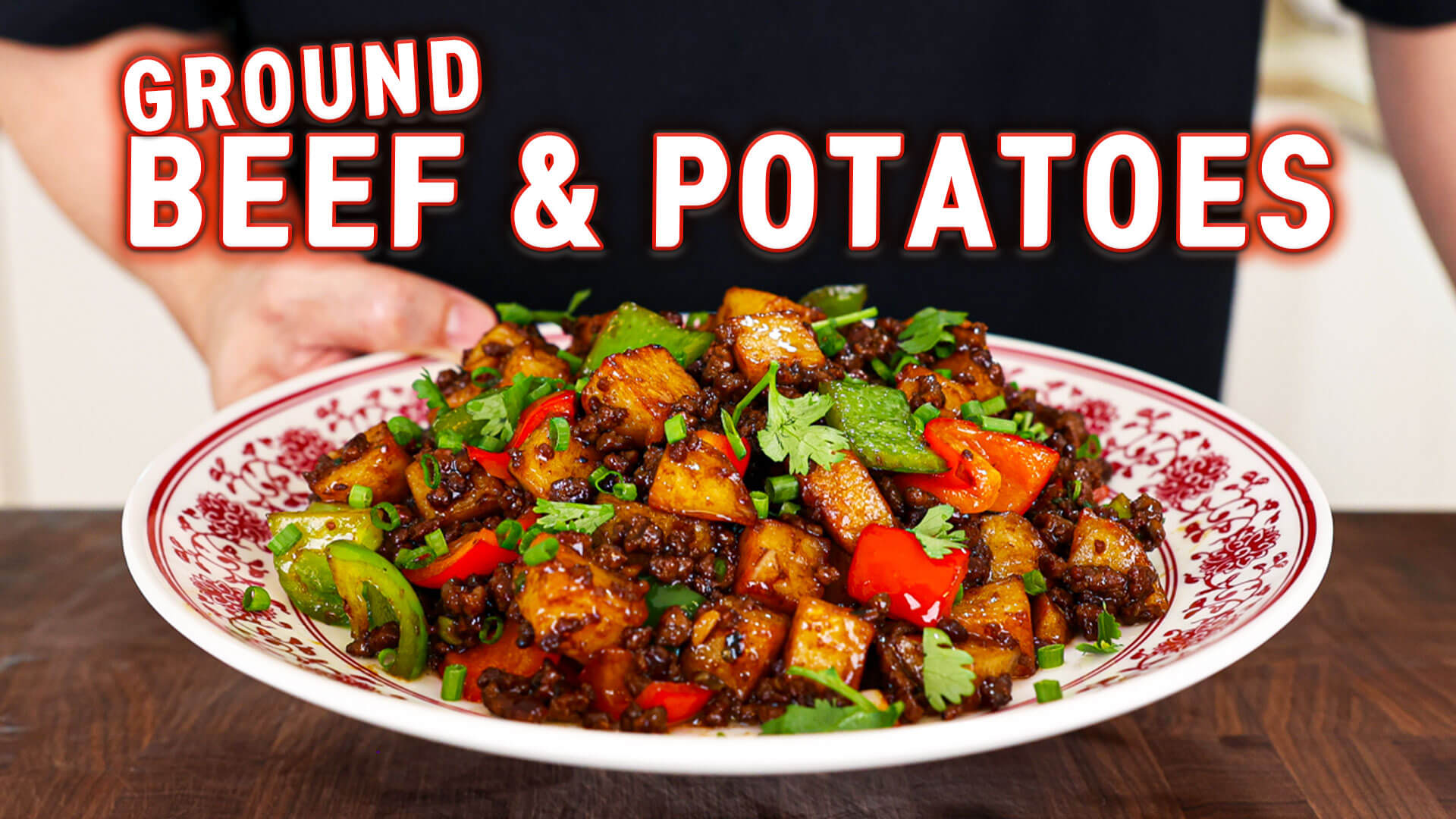 Ground Beef and Potato Stir-Fry-image