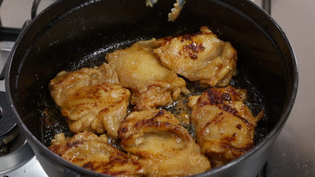 Sear Chicken in a Pot