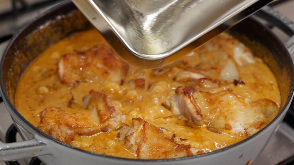 Add Chicken to the Sauce