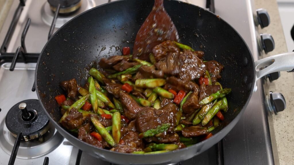 Beef and Asparagus